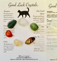 Load image into Gallery viewer, Good Luck Crystal Set
