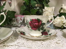 Load image into Gallery viewer, Royal Albert China Pattern Patricia tea cup and saucer set