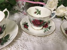 Load image into Gallery viewer, Royal Albert China Pattern Patricia tea cup and saucer set