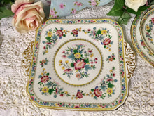 Load image into Gallery viewer, E B Foley, Ming Rose pattern, cake or sandwich plate c.1950s.